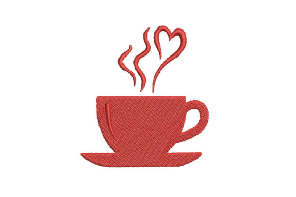 A Cozy Cup: Reviewing a Sweet Coffee Embroidery Design