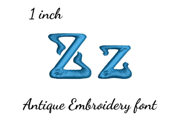 A Detailed Look at Z Font Antique for Embroidery Businesses