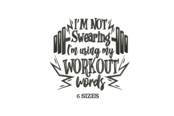 A Professional’s Look at the Swearing Workout Embroidery File