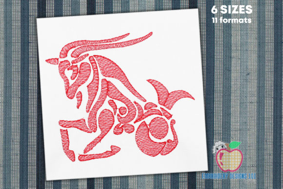 Capricorn Zodiac Sign Quick Stitch Embroidery Review
