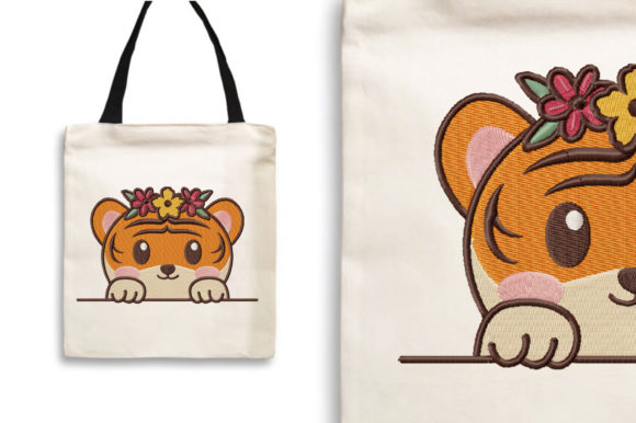 Cute Tiger with Flower Crown: A Designer's Honest Review