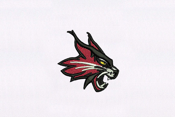 Embroidery Designer's Review: The Caracal Cat Face