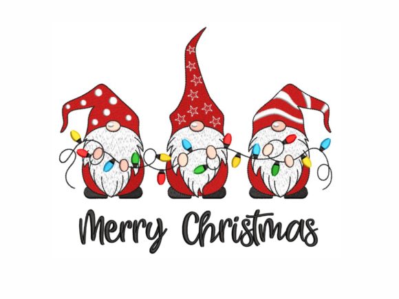 Gnomes: A Holiday Embroidery Gem for Personalized Gifts