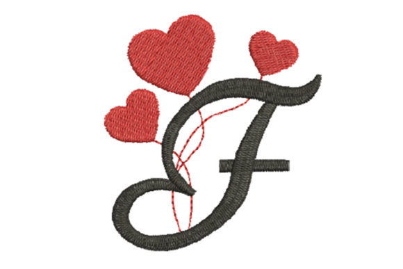 Heart Alphabet Letter F: A Designer's Review for Craft Fair Success