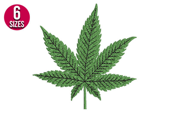 Marijuana Leaf Embroidery: A Designer's Review for Business Merch