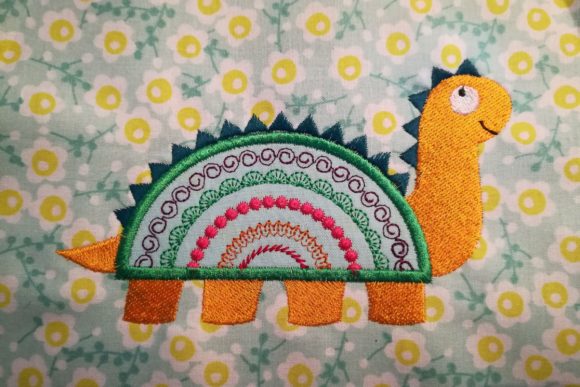 Rainbow Dinosaur Embroidery: A Seller’s Guide to Creative & Commercial Potential