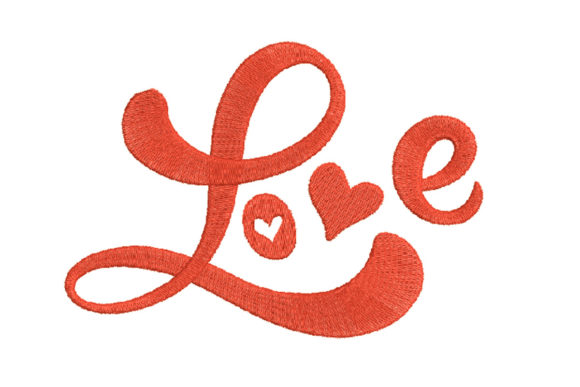 Red Calligraphy Love Heart: A Designer's Review