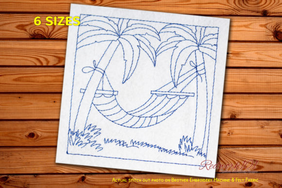 Reviewing Empty Swing at Beach Redwork for Your Holiday Line