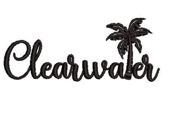 Reviewing the Palm Tree Silhouette Clearwater Embroidery Design