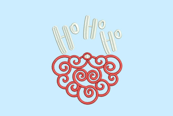 Reviewing the Santa Beard Embroidery Design for Gift Products