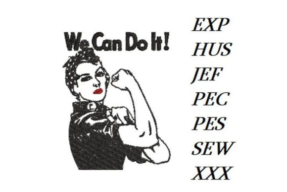 We Can Do It: A Designer's Holiday Embroidery Review